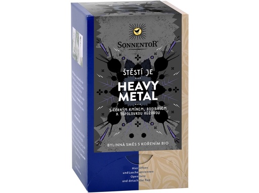 [SMART10723] Šťastie je heavy metal bylinkový čaj s korením BIO 27 g SONNENTOR