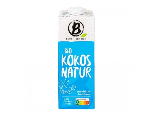 [B010077] Kokosový nápoj BIO nesladený 1l, BERIEF BERIEF