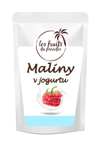 [624-1] Maliny sušené mrazom v jogurte 500 g LES FRUITS DU PARADIS