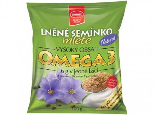 [SEM18099] Ľanové semienko mleté 100 g SEMIX