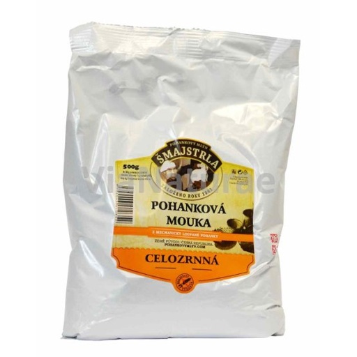 [S00499] Pohánková múka celozrnná 500 g ŠMAJSTRLA