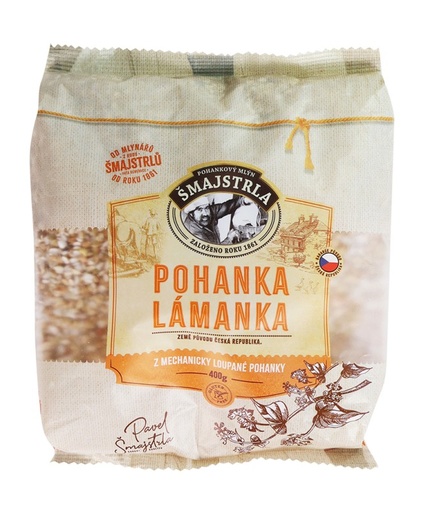 [S00937] Pohanka lámanka 400 g ŠMAJSTRLA