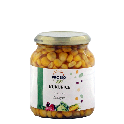 [P02] Sterilizovaná kukurica BIO 340 g PROBIO