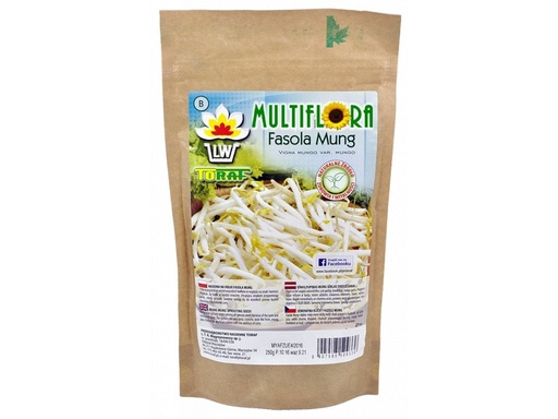 [B98179] FAZUĽA MUNGO - SEMENÁ NA KLÍČENIE 250 g BIOMISKA