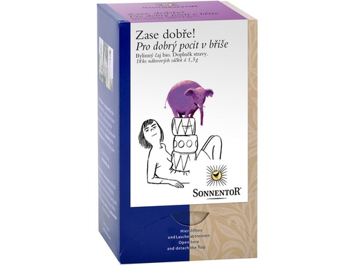 [SON1815] Pre dobrý pocit v žalúdku bylinkový čaj BIO 27 g SONNENTOR