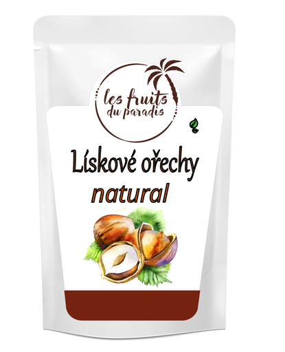 [423-1] Lieskové orechy Natural 13-15 1 kg LES FRUITS DU PARADIS