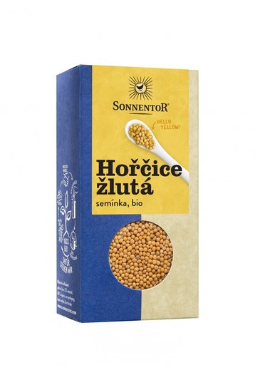[SON08525] Žlté horčičné semená BIO 120 g SONNENTOR