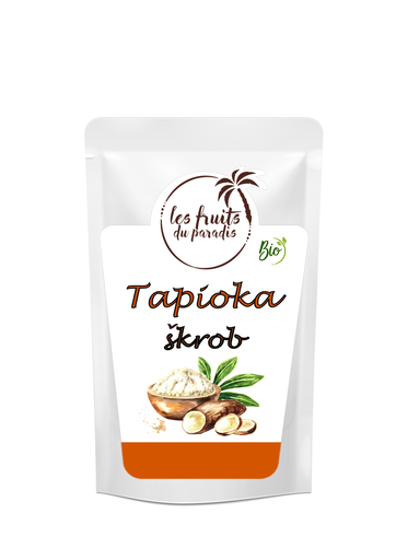 [00031-1] Tapiokový škrob BIO 500 g LES FRUITS DU PARADIS