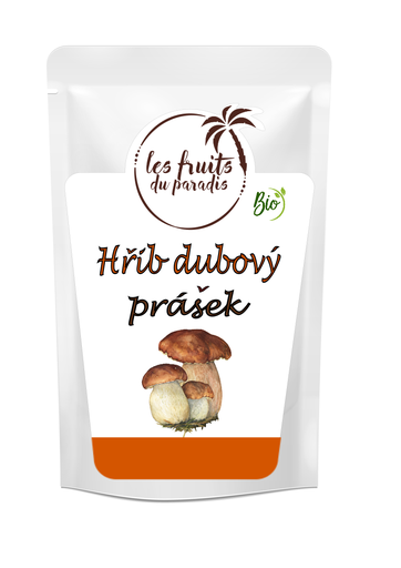 [00065-1] Hríb dubový sušený 1-3 mm BIO 250 g LES FRUITS DU PARADIS