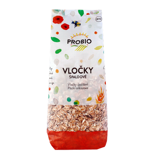 [PRO910055] Špaldové vločky BIO 250 g PROBIO