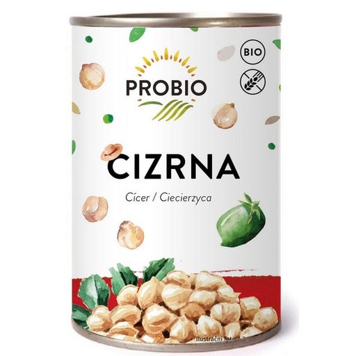 [PRO910316] BIO sterilizovaný cícer 400 g PROBIO