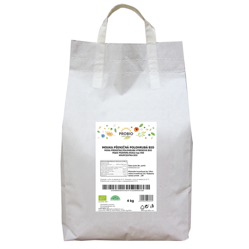 [P70312] GASTRO - Polohrubá pšeničná múka BIO 4 kg PROBIO