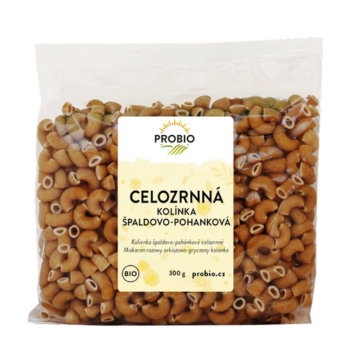[PRO910218] Celozrnné špaldovo-pohánové kolienka BIO 300 g PROBIO