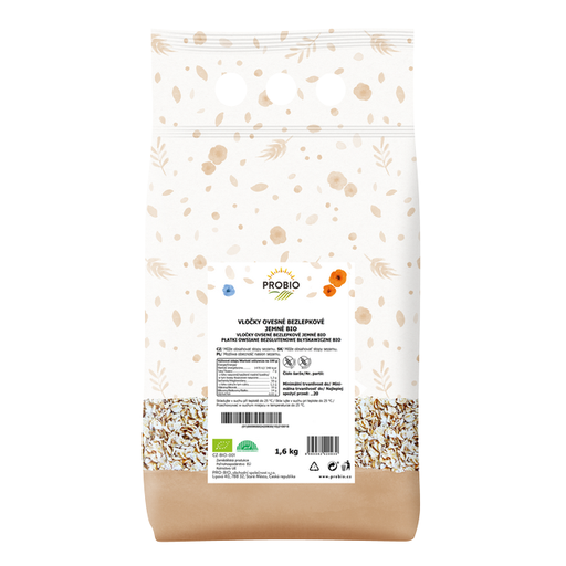 [P70526] GASTRO - Jemné bezlepkové ovsené vločky BIO 1.6 kg PROBIO