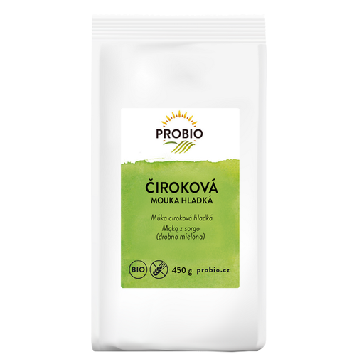 [P910040] Ciroková múka hladká BEZLEPKOVÁ BIO 450 g PROBIO