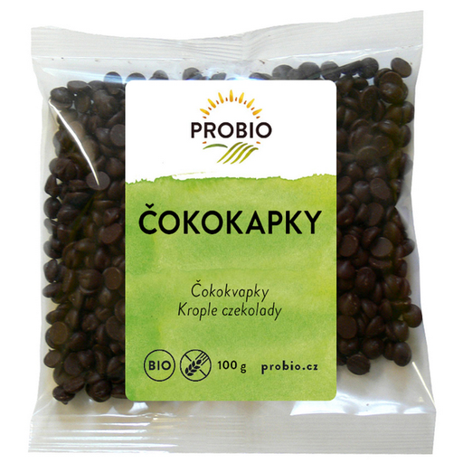[P910163] Čokoládové kvapky BIO 100 g PROBIO