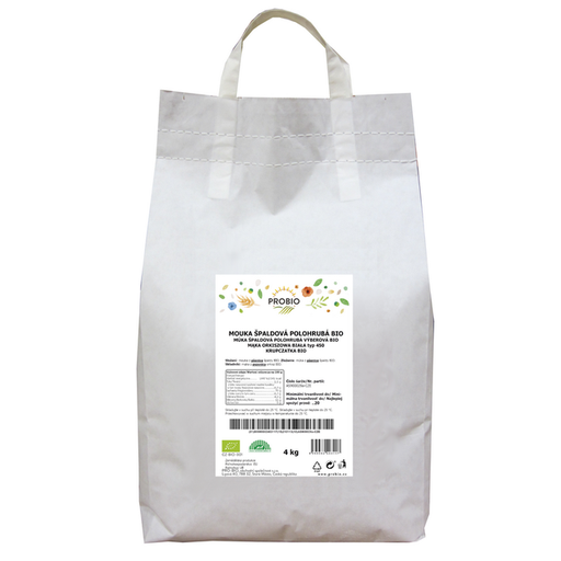 [P70316] GASTRO - Polohrubá špaldová múka BIO 4 kg PROBIO