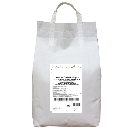 [P70223] GASTRO - Múka z červenej pšenice jemne mletá BIO 4 kg PROBIO