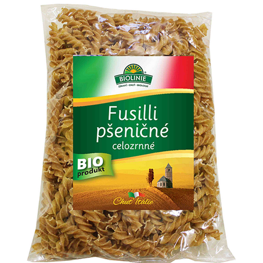 [P905022] Fusilli celozrnné pšeničné BIO 500 g PROBIO