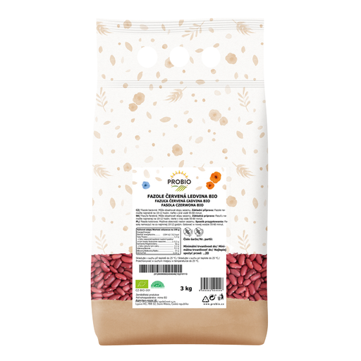 [PRO71018] GASTRO - Fazuľa červená BIO 3 kg PROBIO