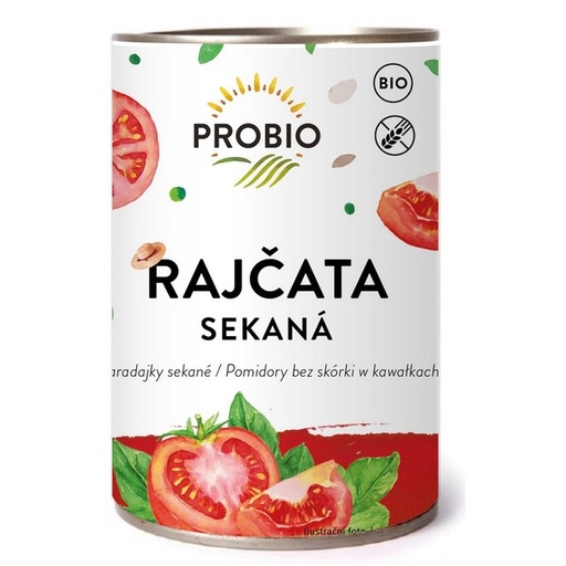 [PRO906509] Paradajky sekané sterilizované BIO 400 g PROBIO