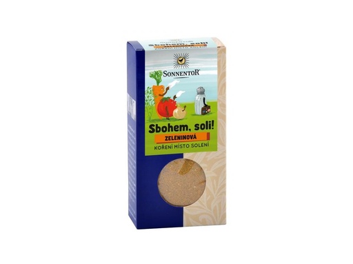 [SON6803] Zmes korenia BIO "Zbohom soľ" Zelenina - krabička 55 g SONNENTOR