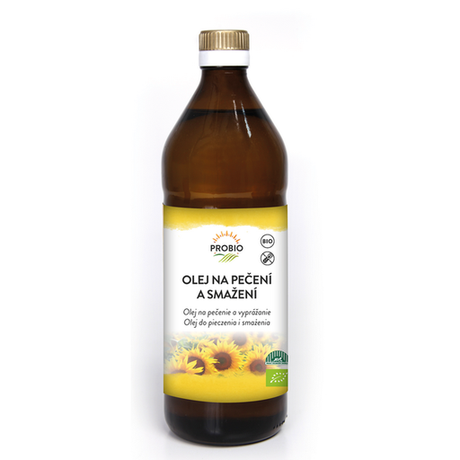 [PRO910274] Slnečnicový olej BIO na pečenie a vyprážanie 750ml PROBIO