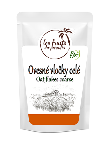 [00528-1] Ovsené vločky celé BIO 3 kg LES FRUITS DU PARADIS