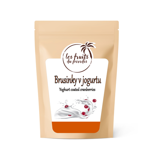 [00577-1] Brusnice v jogurte 500 g LES FRUITS DU PARADIS