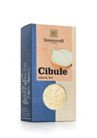 [SON01242] Cibuľa sušená bio 75 g SONNENTOR