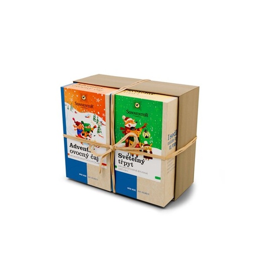 [SON33456] Adventný čas - darčekové balenie 2 bio čajov 77 g SONNENTOR