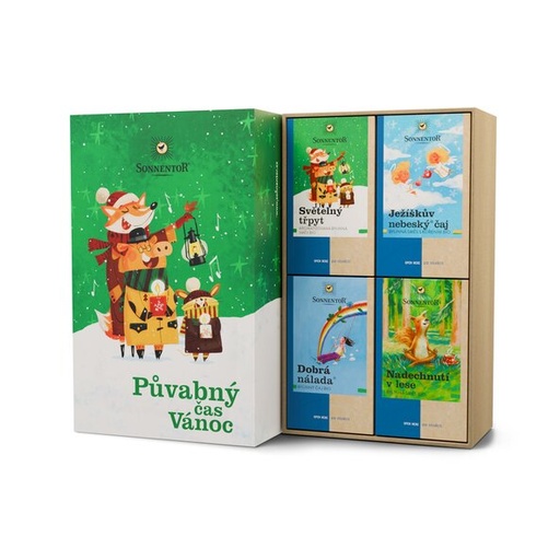 [SON33458] Krásny vianočný čas - darčeková čajová krabička 103 g SONNENTOR