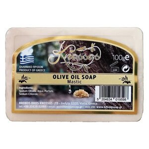 [KN013] Olivové mydlo s vôňou ŽIVICE 100 g KNOSSOS