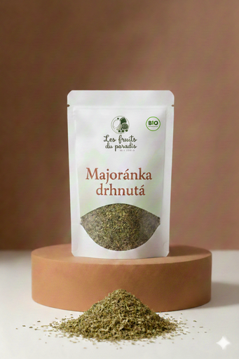 [00684-1] Majoránka drhnutá BIO 50 g LES FRUITS DU PARADIS