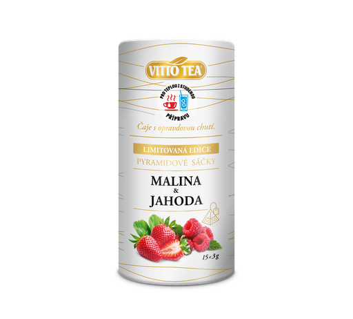 [V25075] TUBUS Hot & Cold Malina a Jahoda 45 g VITTO TEA
