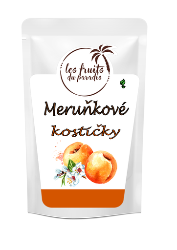 [687-1] Marhuľové kocky 200 g LES FRUITS DU PARADIS