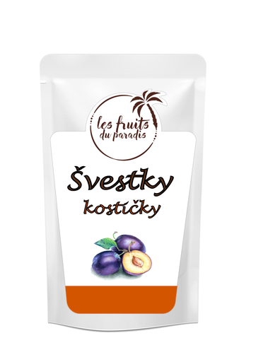[695-1] Slivkové kocky 1 kg LES FRUITS DU PARADIS