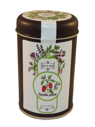 [732-1] Ostrá paprika mletá BIO 70 g LES FRUITS DU PARADIS