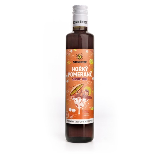 [SON0003] Horúci pomarančový sirup BIO 500 ml SONNENTOR