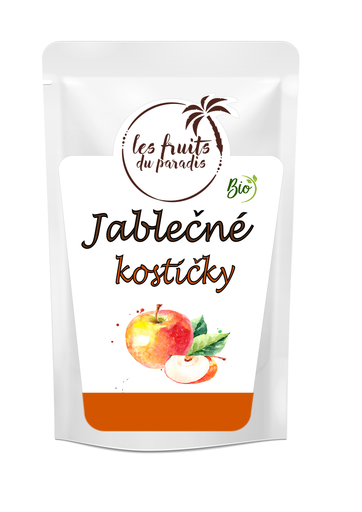 [150-1] Jablkové kocky BIO 1 kg LES FRUITS DU PARADIS