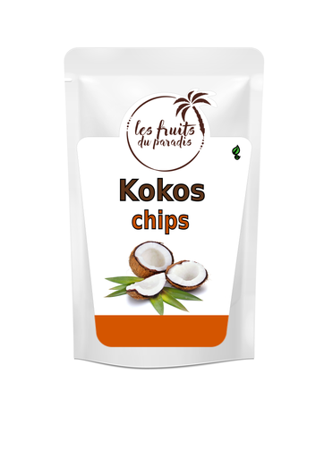 [552-1] Kokosové lupienky Natural 500 g LES FRUITS DU PARADIS